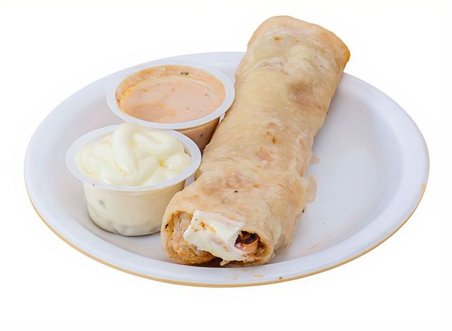 Chicken Malai Jumbo Paratha Roll