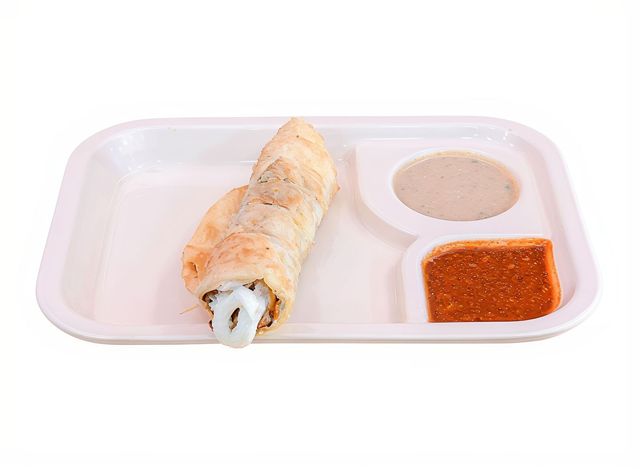 Chicken Kabab Paratha Roll