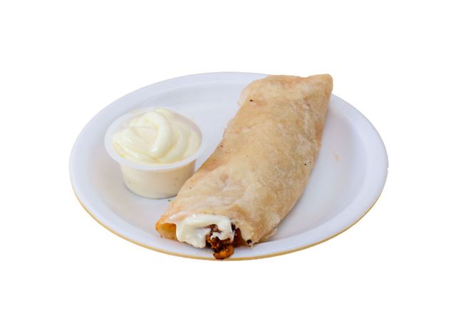 Chicken Malai Paratha Roll
